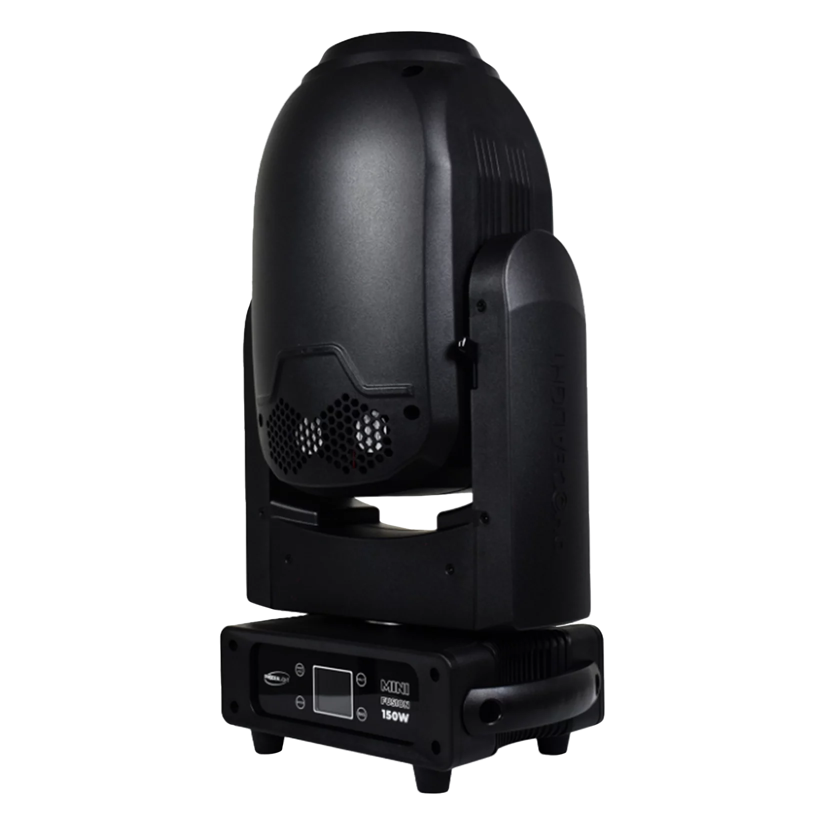 Lyre Mini Fusion LED hybride 150W, Beam, Spot & Wash, légère et compacte, idéale pour mariages, anniversaires et prestations DJ privées.