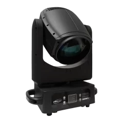 Lyre Nemo Beam 200W IP65, Beam LED précis avec 13 couleurs, 16 gobos et prisme 42 facettes. Parfaite pour DJ et événements extérieurs.