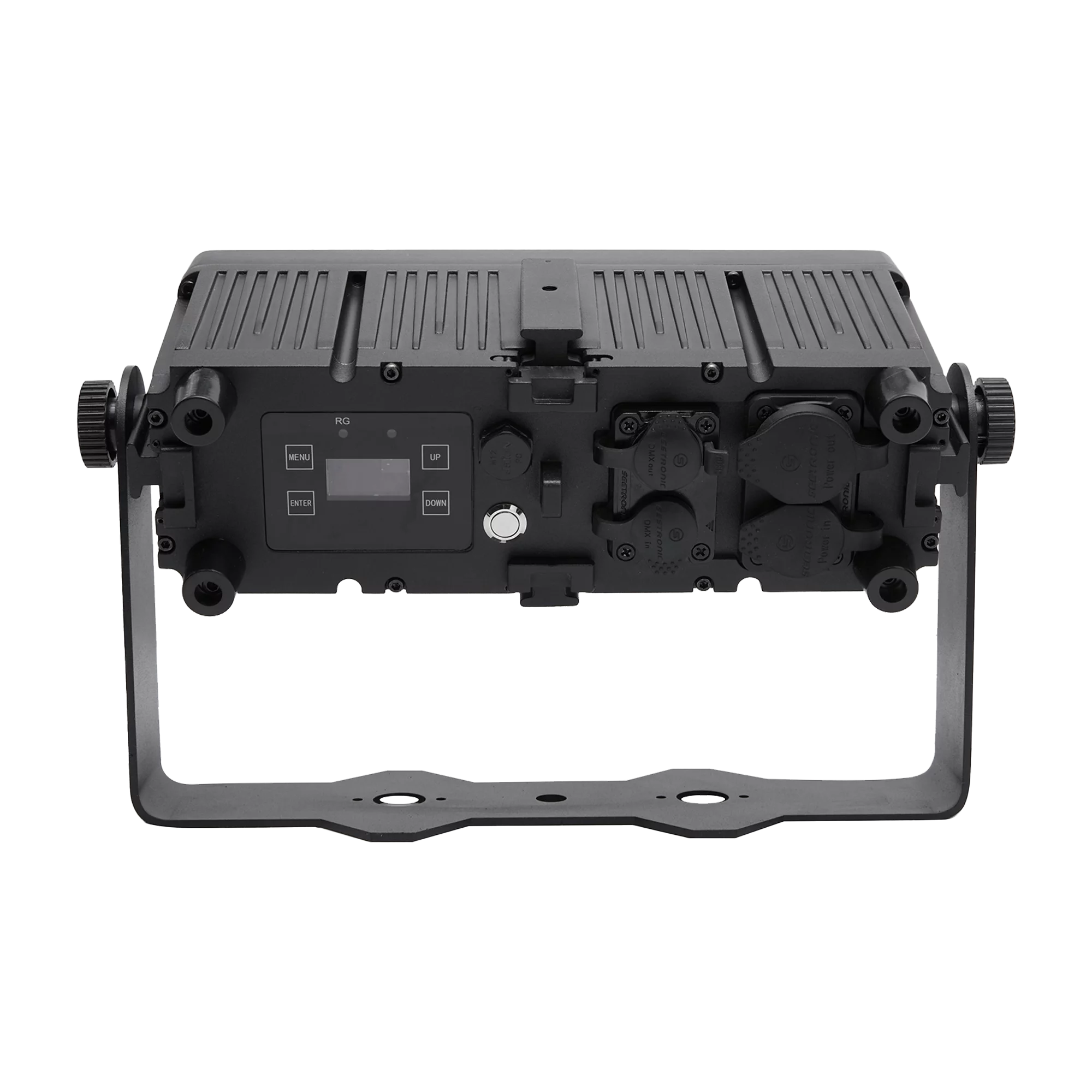 Pix Quad LED batterie 4x20W RGBWA+UV IP65. Modulable, autonomie jusqu’à 15h, contrôle DMX et RDM. Idéal DJ et événements.