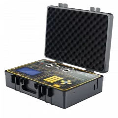 Contrôleur Sparkular DMX pour piloter séries Sparkular, Sonic Boom et Flamme. Jusqu’à 54 machines. Démonstrations intégrées et contrôle à distance.