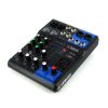 Console mixage 6 canaux Yamaha MG06 avec préamplis D-PRE, alimentation fantôme +48V et sorties XLR. Idéale pour live, conférence et home studio.