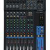 Console mixage 12 canaux Yamaha MG12 avec préamplis D-PRE, EQ 3 bandes et compresseurs. Idéale pour live, installation et studio.