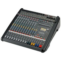 Console mixage professionnelle Dynacord CMS 600-3 avec double DSP, interface USB 24 bits et EQ 9 bandes. Idéale pour live et installation.