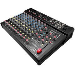 Console mixage 14 canaux Definitive Audio TM 833 BU-DSP avec Bluetooth, USB et DSP 99 effets. Idéale pour live, studio et installations audio.