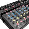 Console mixage 9 canaux Definitive Audio TM 62 BU-DSP avec Bluetooth, USB et DSP 99 effets. Idéale pour live, podcast et studio.