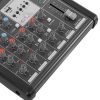 Console mixage 6 canaux HPA Promix 6R avec USB 24 bits, Bluetooth, effets Echo et Reverb et alimentation fantôme +48V. Idéale pour live et studio.