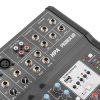 Console mixage 8 canaux HPA Promix 8R avec USB 24 bits, Bluetooth, effets reverb et echo et alimentation fantôme +48V. Idéale pour live et studio.