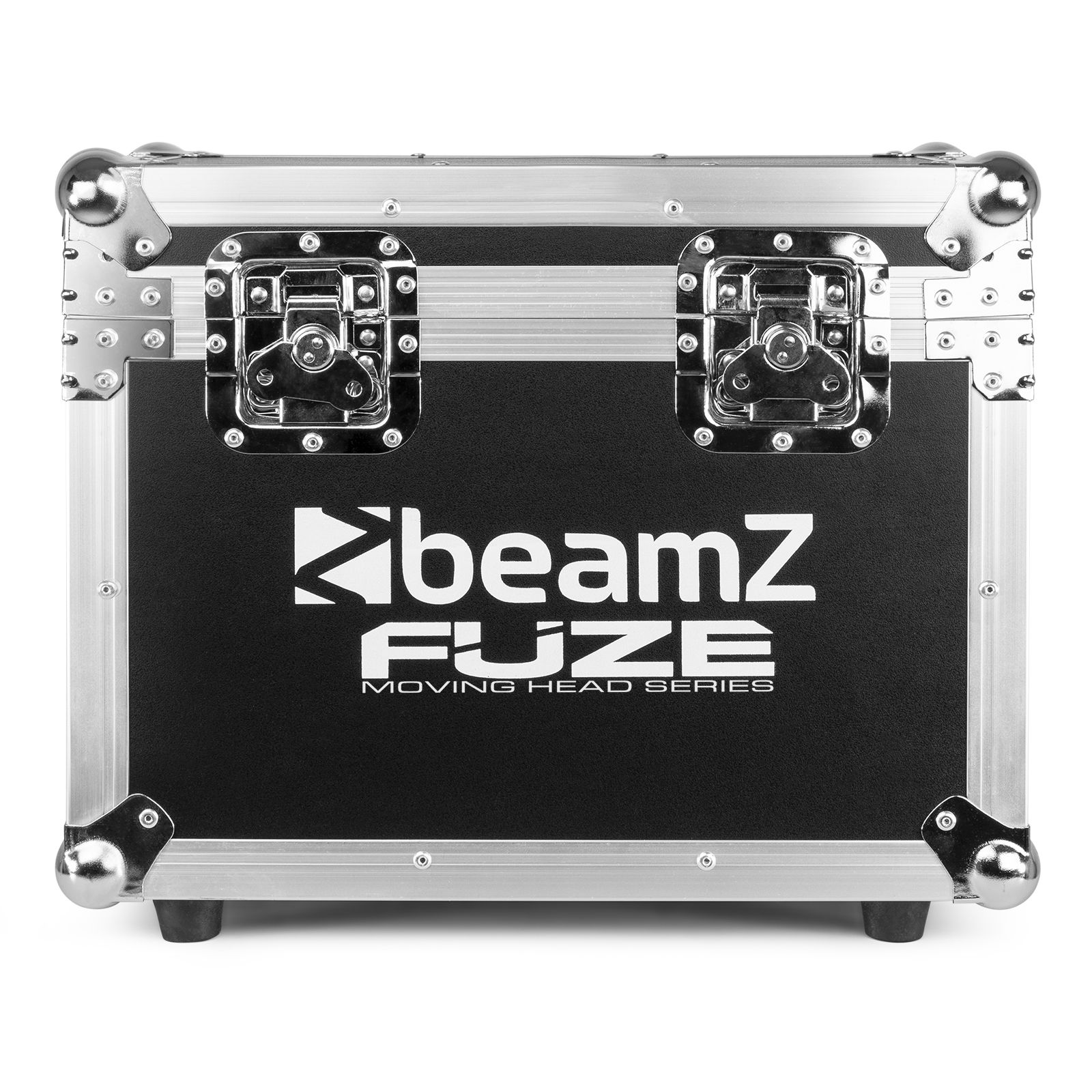 Lyre Spot LED 75W Fuze75S en set de 2 avec flightcase. Gobos rotatifs, prisme 3 facettes et DMX pour scènes, DJ et événements.