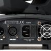 Lyre Spot LED 12W Panther 25 avec gobos, roue de couleurs et DMX. Projecteur compact idéal pour DJ, bars et petites scènes.