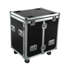 Le flight case Nereid500 permet de transporter et de protéger deux lyres BeamZ Nereid500 en toute sécurité. Sa structure solide protège efficacement les appareils pendant les déplacements et le stockage. Ce flight case constitue une solution idéale pour les DJ, techniciens lumière et prestataires événementiels. Il permet d’organiser facilement le transport du matériel tout en maintenant les projecteurs bien protégés. Grâce à sa construction robuste et à ses matériaux résistants, ce coffret de transport supporte les manipulations fréquentes et les déplacements répétés entre différents événements. Protection optimale pour projecteurs BeamZ Ce coffret de transport pour lyres Nereid500 dispose de deux compartiments séparés. Chaque emplacement maintient les appareils bien en place pendant le transport. L’intérieur comprend une mousse de protection sur mesure. Celle-ci absorbe les vibrations et limite les mouvements des projecteurs. Ainsi, les équipements restent protégés contre : les chocs les rayures les impacts les vibrations Les profilés en aluminium et les coins boule renforcés augmentent également la solidité générale du flight case. Conception robuste pour utilisation professionnelle Le flight case Nereid500 intègre des fermetures papillon solides. Elles assurent une fermeture fiable tout en permettant une ouverture rapide lors de l’installation. Les poignées encastrées facilitent la manipulation et le transport du matériel. Les utilisateurs peuvent donc déplacer facilement le flight case entre différents lieux de prestation. La conception front entry permet également d’accéder rapidement aux appareils. Cette configuration simplifie l’installation et le retrait des lyres. Grâce à sa structure renforcée et à son intérieur optimisé, ce flight case constitue une solution fiable pour protéger et transporter les lyres BeamZ Nereid500 lors d’utilisations professionnelles. Avantages clés Flight case conçu pour 2 lyres BeamZ Nereid500 Structure robuste avec panneaux épaisseur 9 mm Compartiments séparés pour une protection optimale Mousse intérieure sur mesure Profilés aluminium et coins boule renforcés Fermetures papillon sécurisées Poignées encastrées pour transport facile Idéal pour DJ, prestataires et sociétés de location
