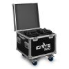 La Lyre LED Spot 220W IGNITE220 est une solution professionnelle livrée en set de 2 dans un flight-case robuste, idéale pour les clubs, scènes et événements. Dès la mise en service, cette lyre offre une puissance lumineuse impressionnante grâce à sa LED blanche haute intensité de 220W. Ainsi, vous obtenez des projections nettes et dynamiques adaptées aux environnements exigeants. Grâce à son zoom linéaire motorisé de 12° à 24°, la Lyre LED Spot 220W permet d’ajuster précisément l’angle du faisceau. De plus, son focus électrique de 2,5 m à 30 m garantit une netteté optimale des gobos et figures lumineuses. Avec une illuminance atteignant 130.115 lux à 1 m, elle assure un rendu puissant et précis. Cette lyre dispose de 7 gobos statiques et 6 gobos rotatifs interchangeables, ainsi que d’une roue de 7 couleurs + ouvert. Ensuite, le prisme rotatif à 3 facettes crée des effets aériens spectaculaires. Le dimmer électronique 0-100 % et le stroboscope 1-25 Hz renforcent la créativité des effets lumineux. Compatible DMX (13, 15 ou 17 canaux), elle fonctionne également en mode autonome, maître/esclave ou gestion audio avec 9 programmes intégrés. Par conséquent, elle s’adapte facilement à toutes les configurations techniques. Son écran LCD facilite les réglages, tandis que la connectique XLR 3/5 pins et Powercon assure une installation fiable. Avec un mouvement PAN 540° et TILT 270°, la Lyre LED Spot 220W garantit un positionnement rapide et précis. De plus, son refroidissement thermo-contrôlé assure une performance stable. Avantages clés : LED blanche 220W ultra lumineuse Zoom motorisé 12°–24° Gobos rotatifs interchangeables Prisme 3 facettes DMX, Auto, Audio et Master/Slave Set professionnel livré en flight-case La Lyre LED Spot 220W IGNITE220 combine puissance, précision et polyvalence. Ainsi, elle constitue un choix idéal pour les professionnels recherchant performance et fiabilité dans un format prêt pour la tournée.