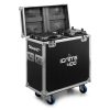Flight case Ignite400 conçu pour transporter 2 lyres BeamZ en toute sécurité. Protection renforcée avec mousse intérieure et fermetures papillon.
