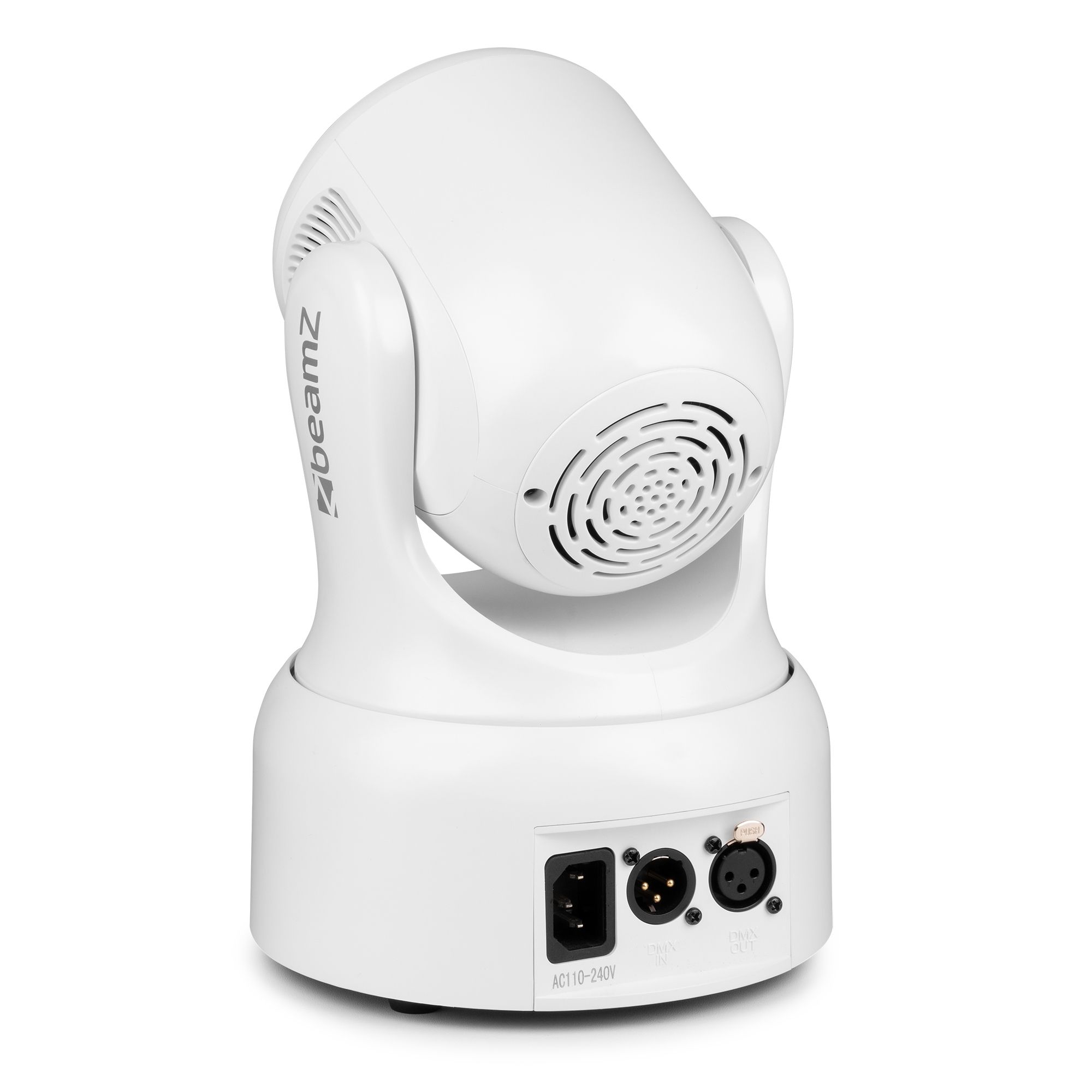 Mini lyre Wash Gobo NOVA68G-WH 6x8W RGBW + 30W blanc. DMX, 7 gobos, 7 couleurs, compacte et puissante pour DJ, clubs et scènes mobiles.